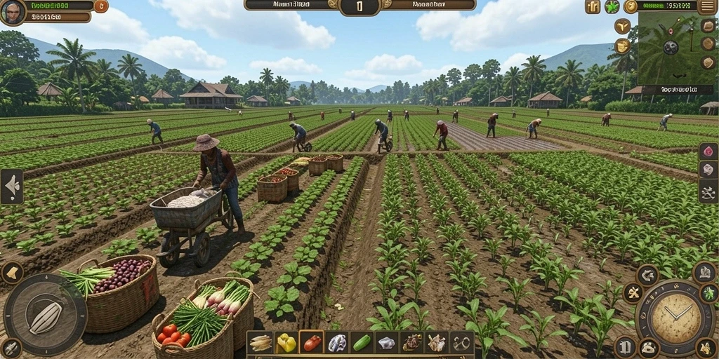 Tampilan awal gameplay FA99 yang memikat.