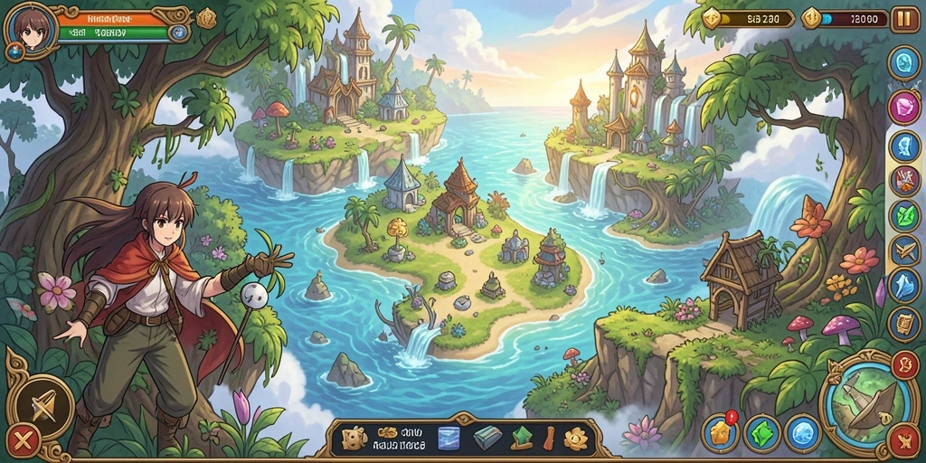 Tampilan awal game FIONA77 yang menarik.