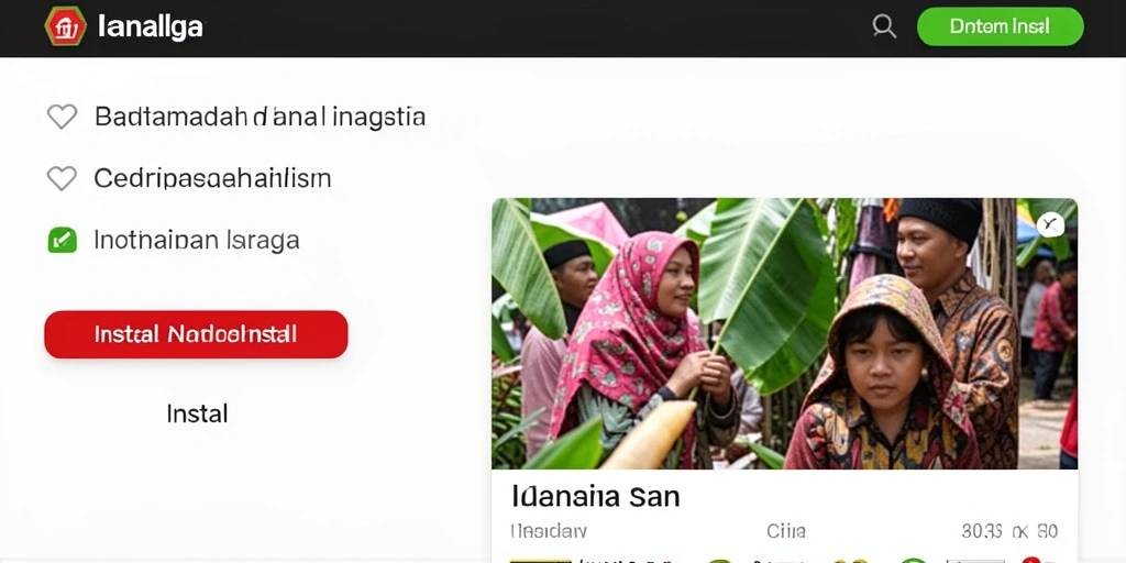 Tampilan antarmuka yang modern dan menarik.