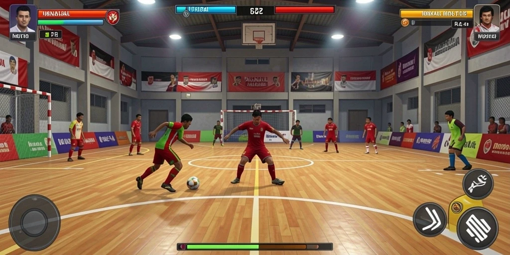 Tampilan awal LIGAMASTER77 yang menarik dan dinamis.