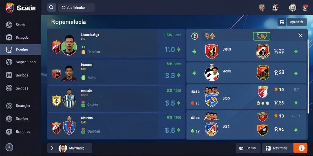 Tampilan utama game N9TURBO dengan mobil unggulan.