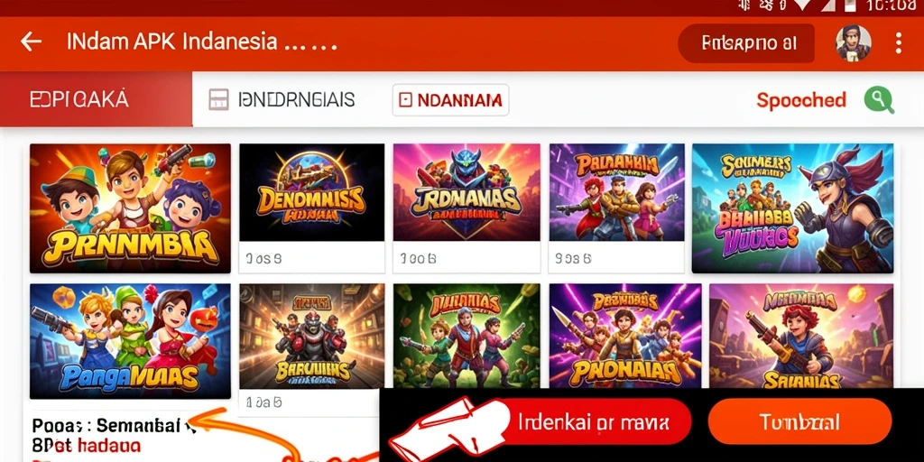 Tampilan utama aplikasi yang menarik dan intuitif.