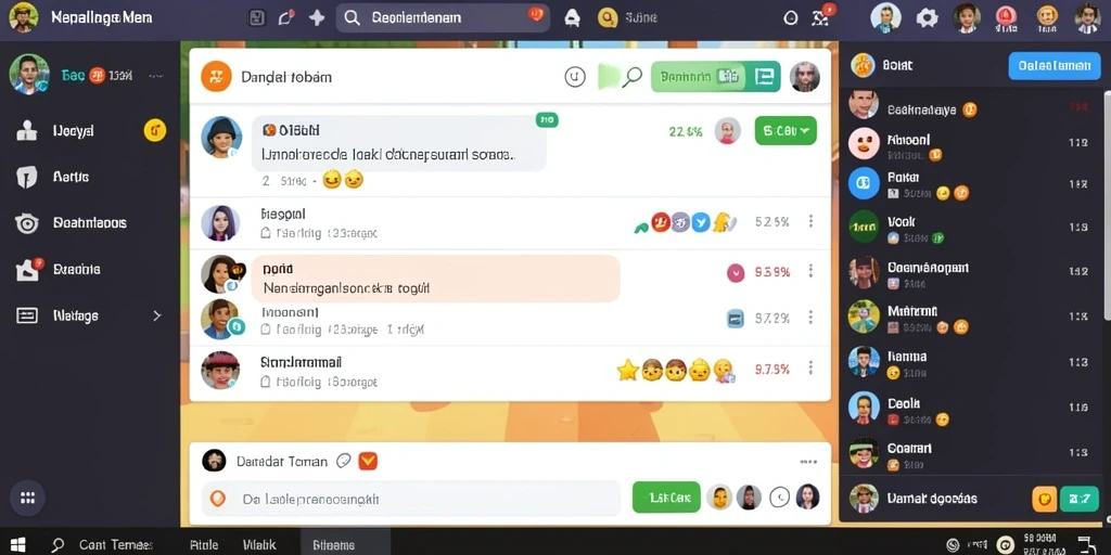 Tampilan antarmuka pengguna yang intuitif.